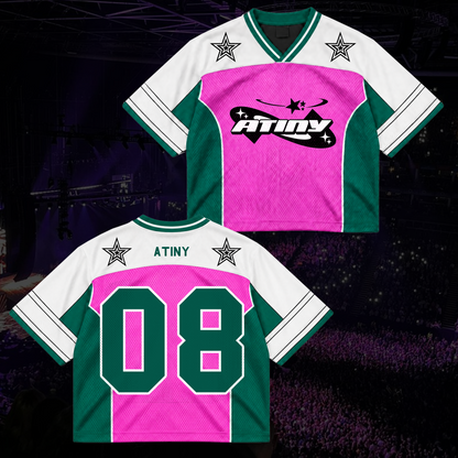 Epic BAD Tinys Club All Members Cyber Grunge Mixed Mesh Jersey For Atiny