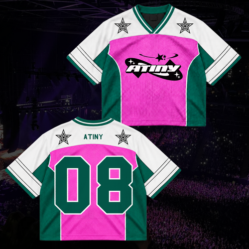 Epic BAD Tinys Club All Members Cyber Grunge Mixed Mesh Jersey For Atiny