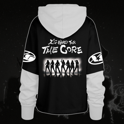 XG The Core  World Tour Nexus Shortstop Hoodie Gift For Fans