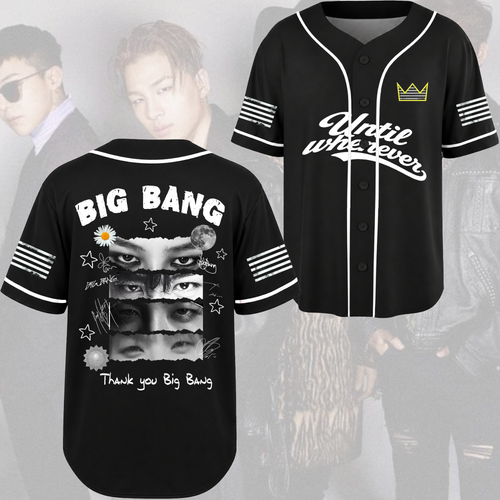 Big Bang 20/26 World Tour Concert Baseball Jersey Gifts For Vips