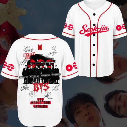 BTS 2026 Arirang Festa 13th Anniversary Baseball Jersey