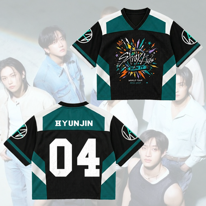 Stray Kids This & That Comeback Mixed Mesh Jersey Run It Gifts For Fans