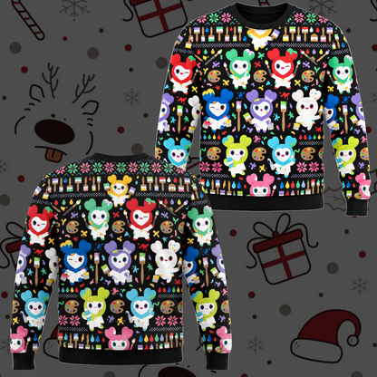 Cozy Have A Holy Christmas T.W.I.C.E. Club Ugly Christmas Sweater For Once