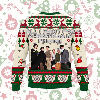 All I Want For Christmas Is P1Harmony Ugly Sweater