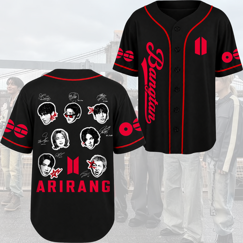 Bangtan Face To Face BTS World Tour Baseball Jersey Gift For Fans