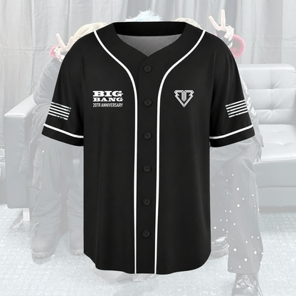 Bigbang 20th Anniversary Baseball Jersey Unisex Streetwear Gift For Fans