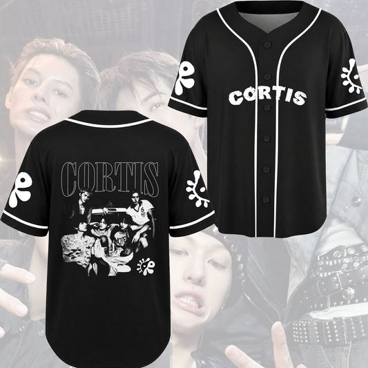 CORTIS Retro Boy Group Baseball Jersey Heartthrob Idol Concert Outfit Fan Edition