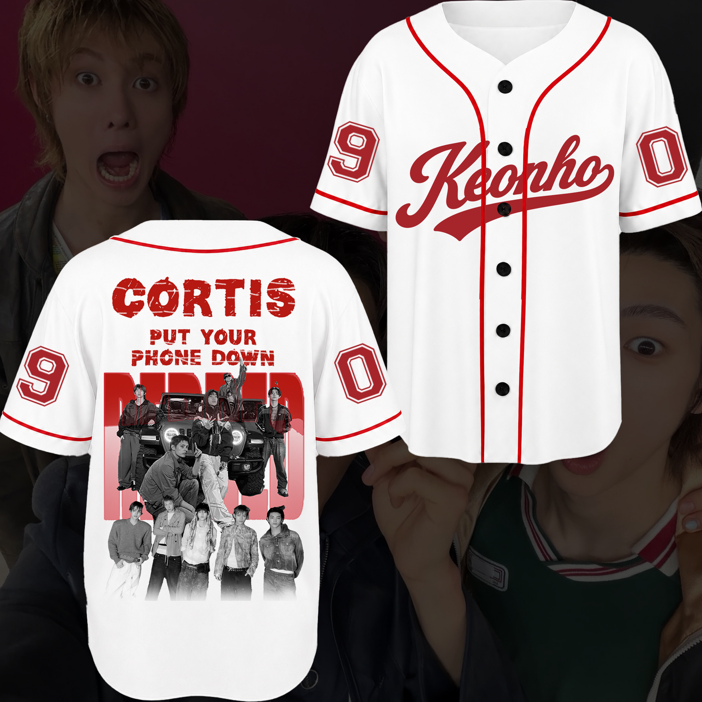 Blazing Cortis Put Your Phone Down Tour Baseball Jersey Gift For Fans