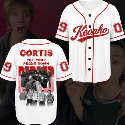 Blazing Cortis Put Your Phone Down Tour Baseball Jersey Gift For Fans