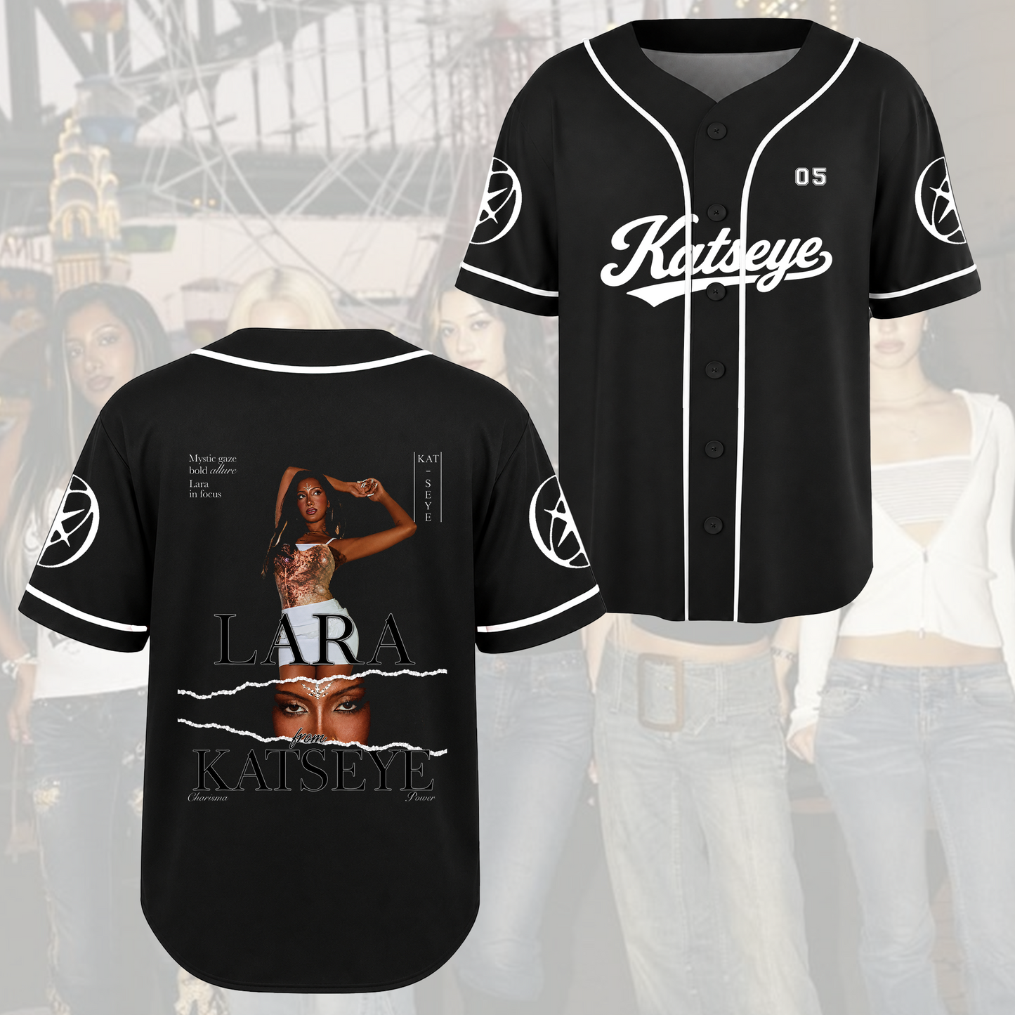 Stylish KATSEYE Baseball Jersey Chic Concert Outfit Gift For Fans