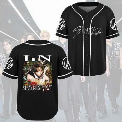 Marvelous Bang Chan Stray Kids Baseball Jersey Run It Kpop Gift for Fan