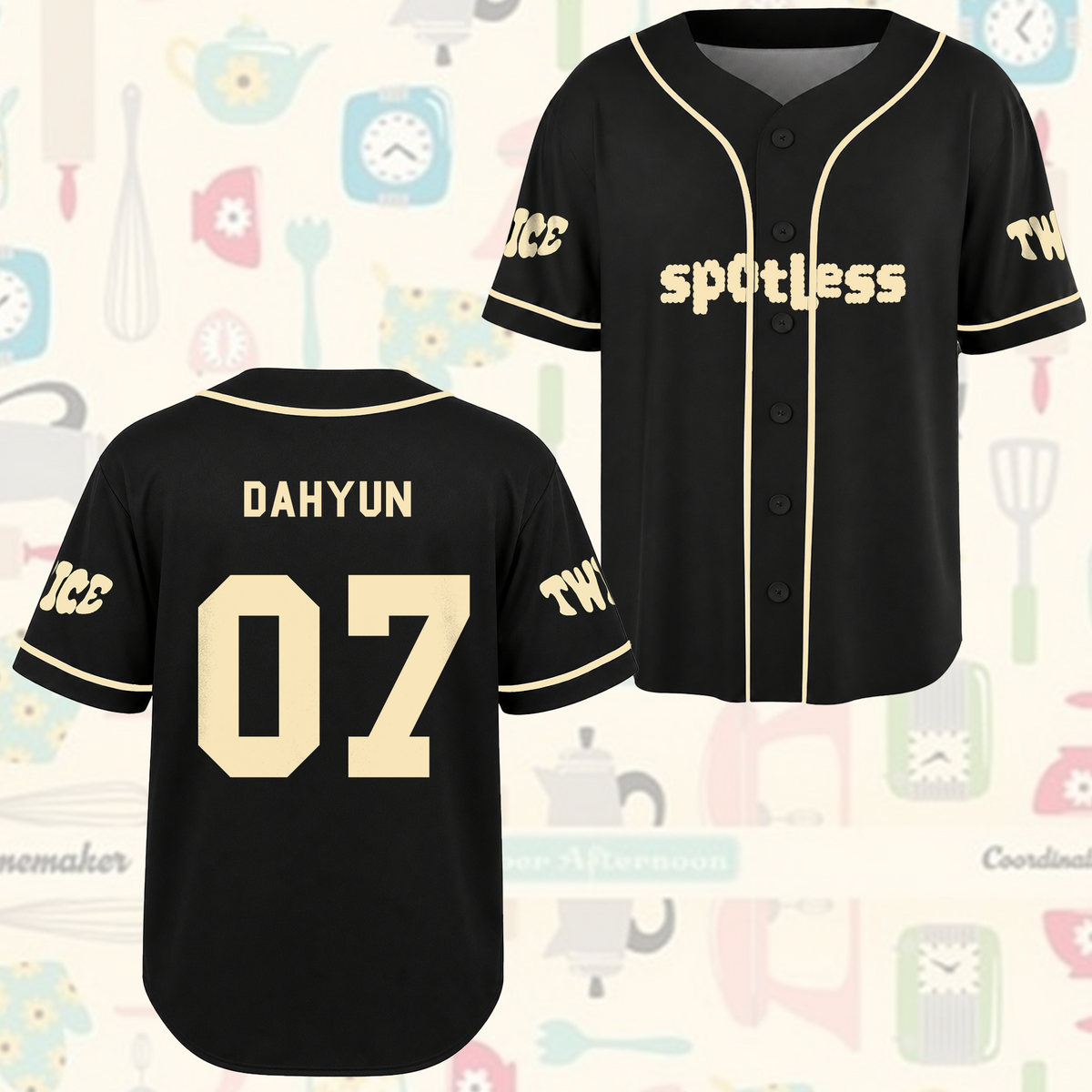 Super, das ist für das TWICE Baseballtrikot der Welttournee 2026