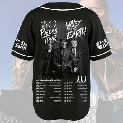 Wave To Earth The Pieces Tour Baseball Jersey Fan Edition