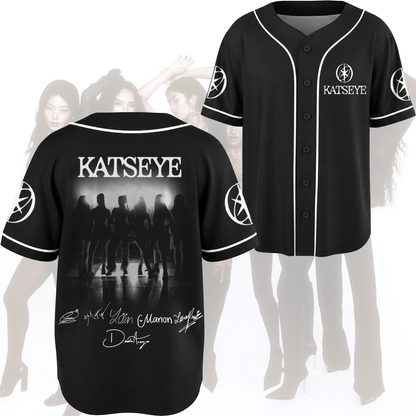 Midnight Reunion Katseye Tour OT6 Forever Baseball Jersey