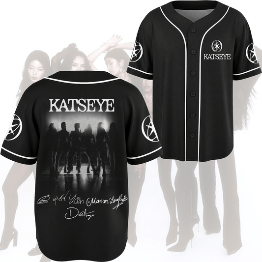 Midnight Reunion Katseye Tour OT6 Forever Baseball Jersey