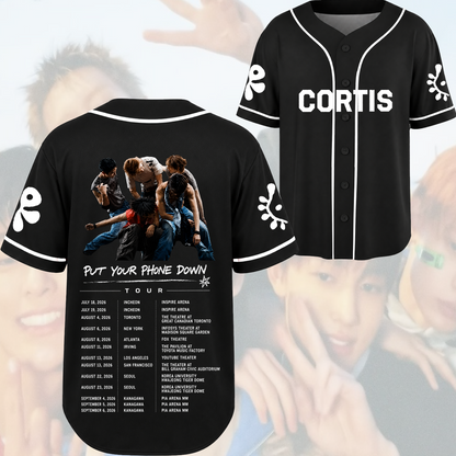 Exclusive Cortis Put Your Phone Down Tour Baseball Jersey