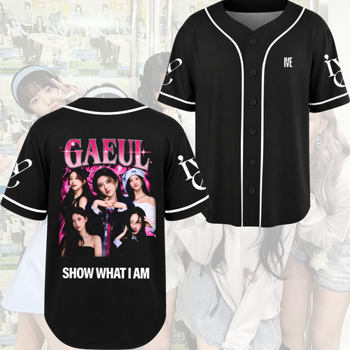 Ive Show What I AM  World Tour 2026 Baseball Jersey Vintage Outfit Fan Edition