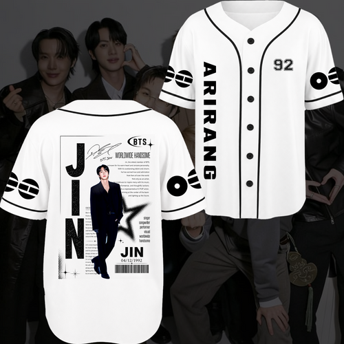 Chronicles Bangtan Arirang World Tour Baseball Jersey Gift For Fans