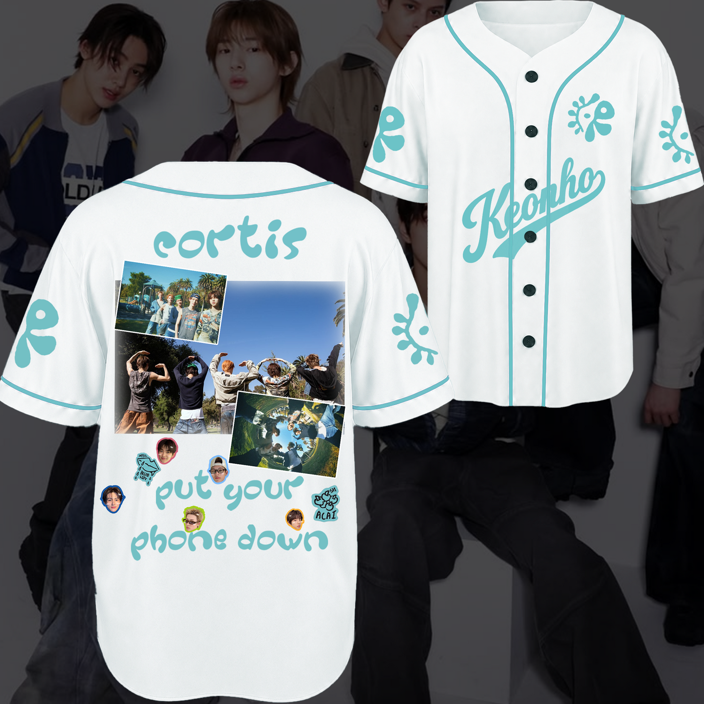 Immersive Journey Cortis Put Your Phone Down Tour Baseball Jersey Fan Edition