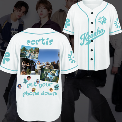 Immersive Journey Cortis Put Your Phone Down Tour Baseball Jersey Fan Edition