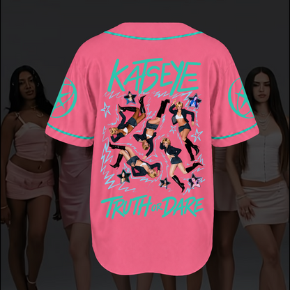 Truth Or Dare KATSEYE Wild Album Concert Baseball Jersey Fan Edition
