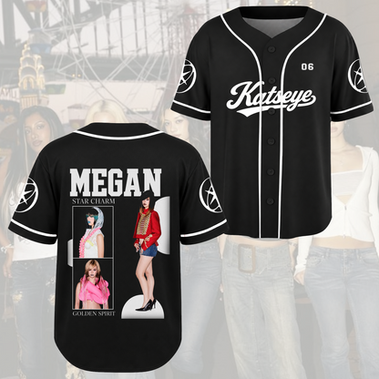 KATSEYE Streetwear Baseball Jersey The Wildworld Tour Outfit Gift For Fans