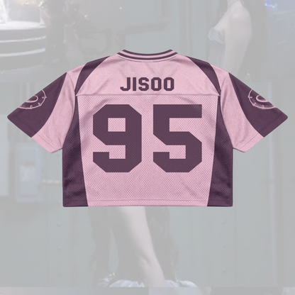 Jisoo Click 2026 Come Back Mixed Mesh Jersey BLACKPINK Fan Gifts
