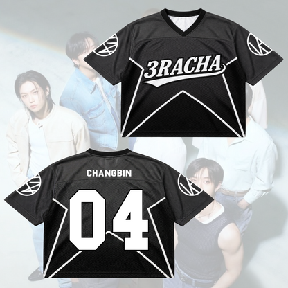 Stray Kids 3RACHA Football Jersey SKZ World Tour Concert Outfit Gift For Fans
