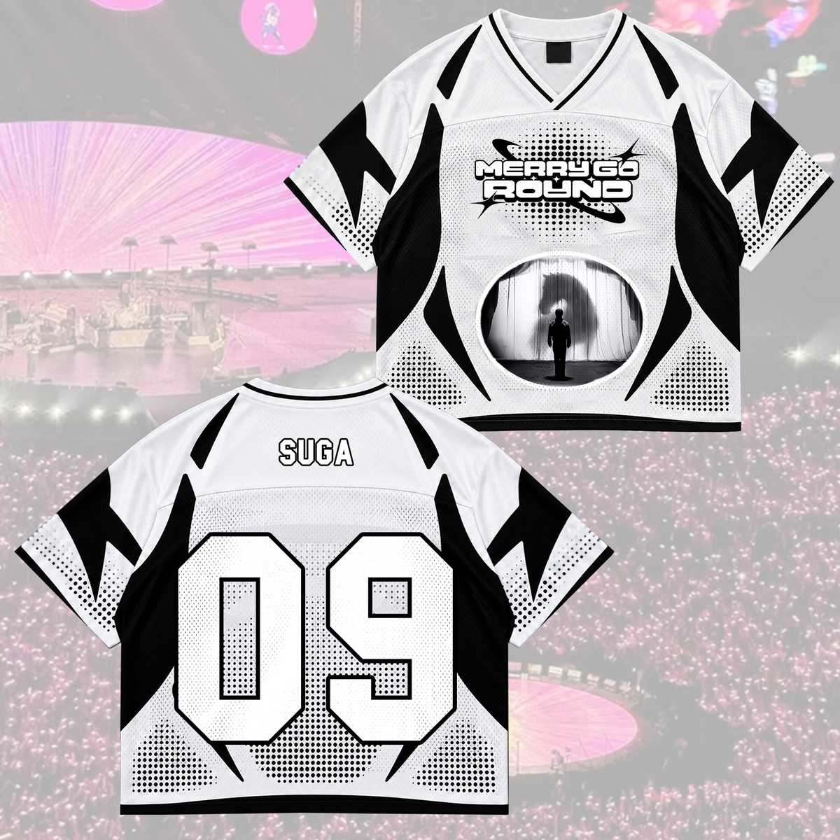 Rose of Sharon Bangtan Boys Arirang Welttournee BTS Mesh-Trikot-Mix Geschenk für Army