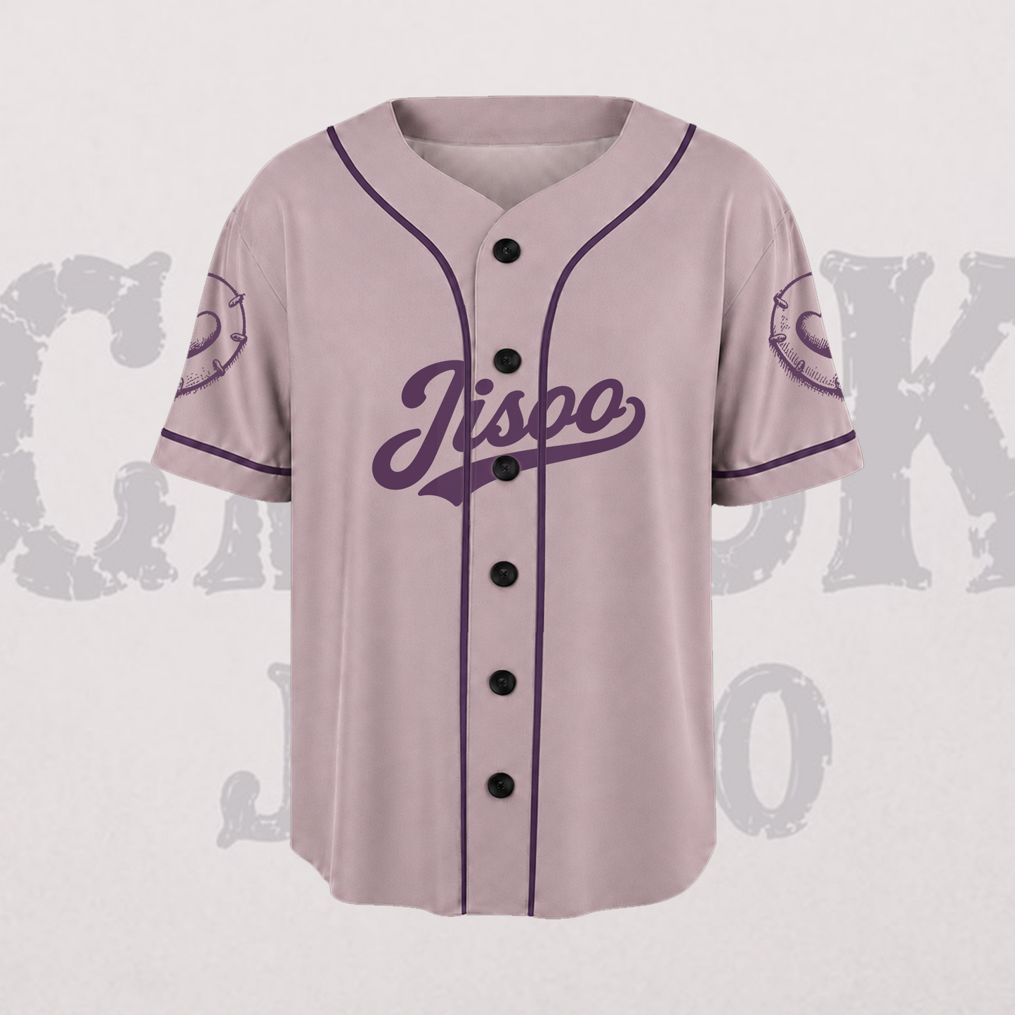 Jisoo Click Solo Album Baseball Jersey BLACKPINK Gifts For Blink