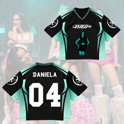 Iconic Katseye The Wildworld Tour 2026 Mixed Mesh Jersey Gift For Fans