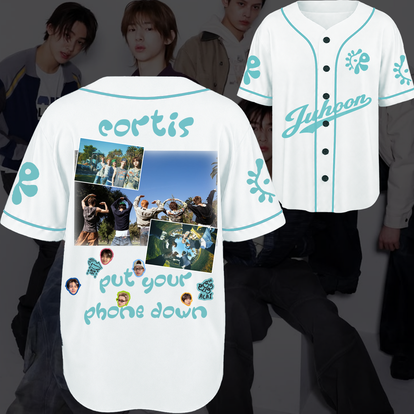 Immersive Journey Cortis Put Your Phone Down Tour Baseball Jersey Fan Edition