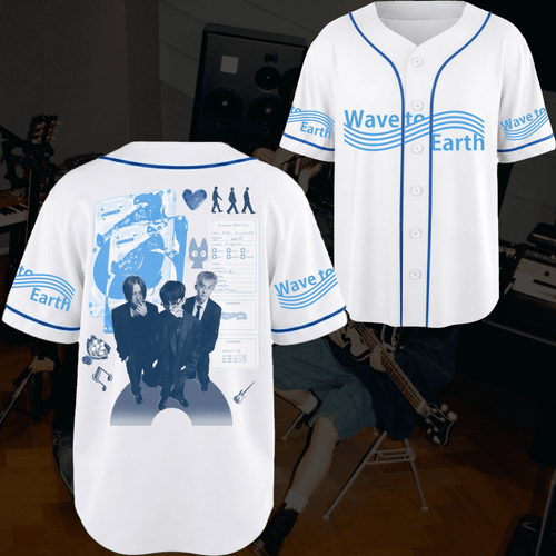 Wave To Earth 2026 The Pieces Tour World Tour Baseball Jersey Gift For Fans