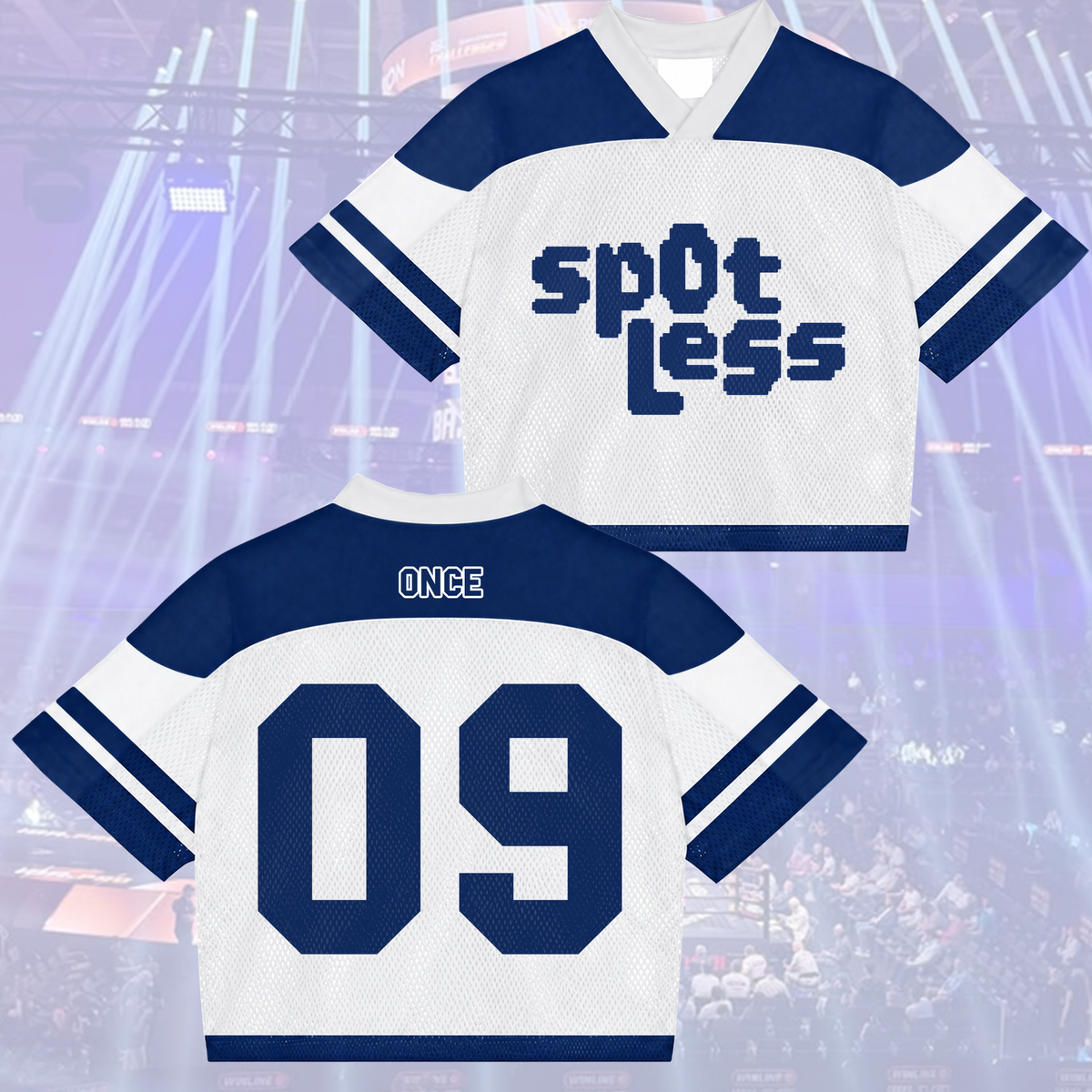 Twice This Is For North America World Tour Nordamerika Mixed-Mesh-Trikot