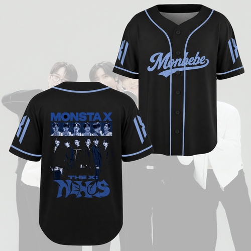Epic MONSTA X THE X NEXUS Baseball Jersey Kpop Concert Gift for Fans
