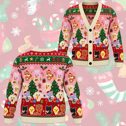 KATSEYE Dream Academy Freizeit-Cardigan als Geschenk für Fans