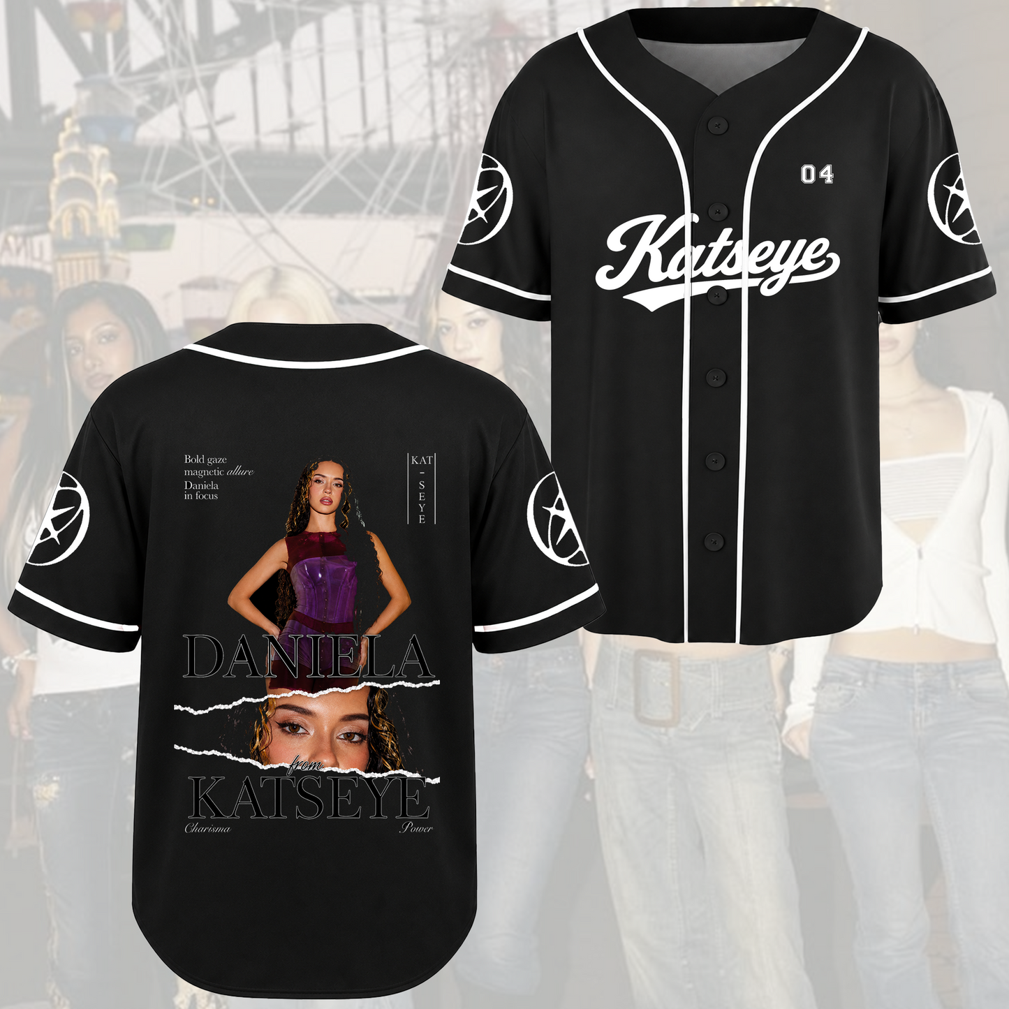 Stylish KATSEYE Baseball Jersey Chic Concert Outfit Gift For Fans