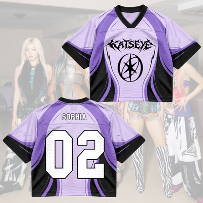 KATSEYE Comeback Heavy Metal Mixed Mesh Jersey For EYEKONS