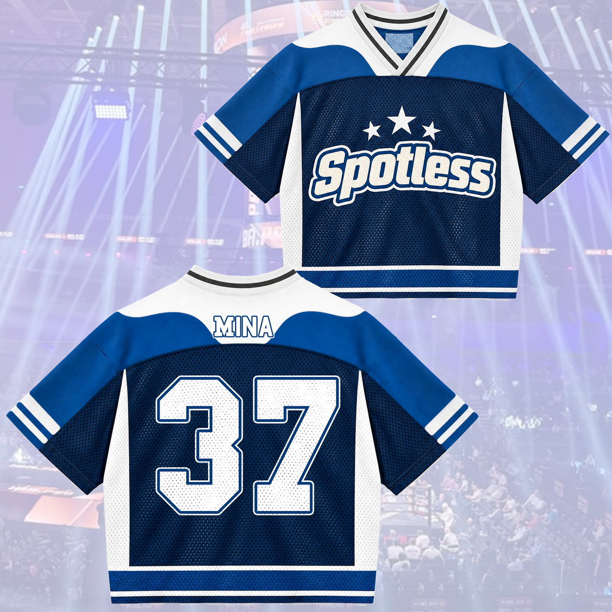 Twice This Is For North America World Tour Nordamerika Mixed-Mesh-Trikot