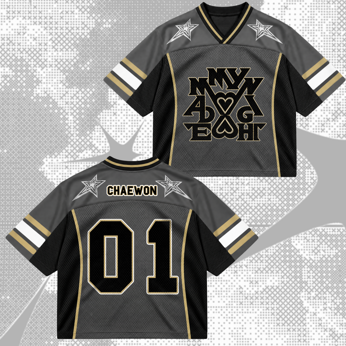 Electric Made My Night Fim Alis All Members Mixed Mesh Jersey For Fearnot