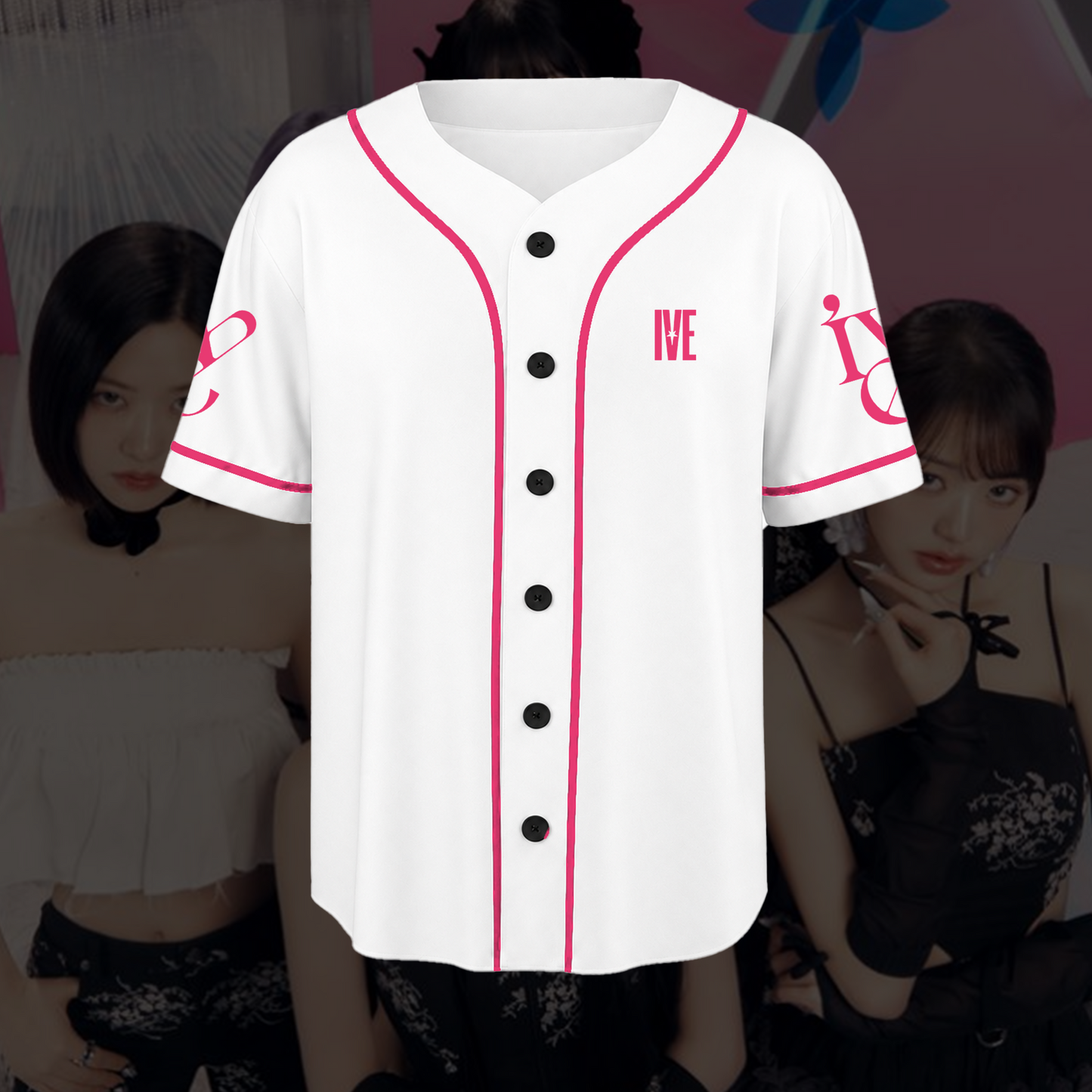 IVE Show What I Am BaseballJersey Vintage Kawaii Minive Fan Edition
