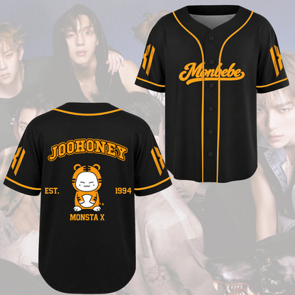 Monsta X World Tour The X Nexus Baseballtrikot Fan-Edition
