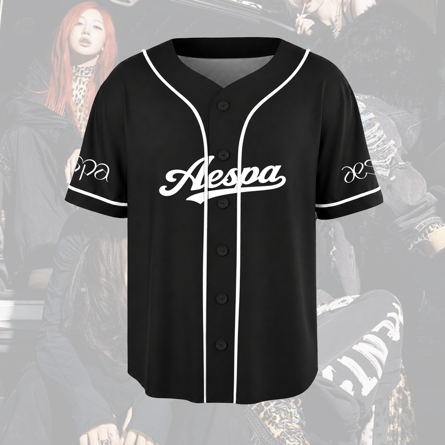 aespa SYNK Complexity Concert  Baseball Jersey Stage Fan Gifts