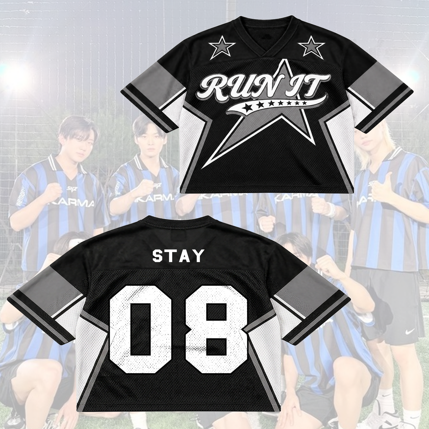 Stray Kids This & That Album Jersey Run It Merch Gift for STAY