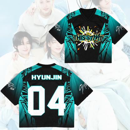 Sporty Stray Kids This & That Mixed Mesh Jersey Gifts For Fans