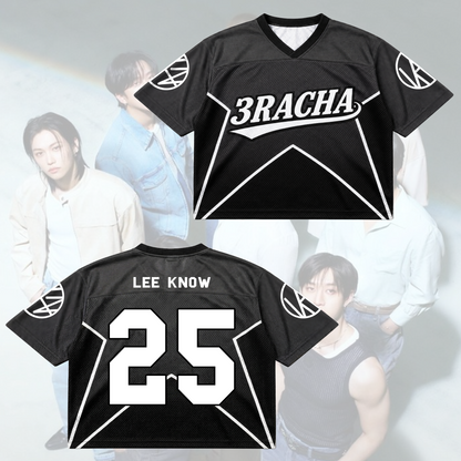 Stray Kids 3RACHA Football Jersey SKZ World Tour Concert Outfit Gift For Fans