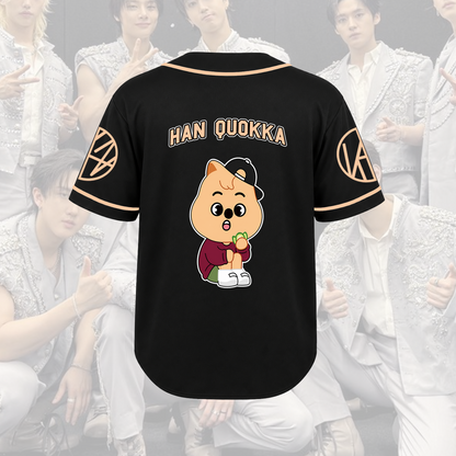 Stray Kids Run It Tour Baseball Jersey Skzoo Concert Gift for STAY
