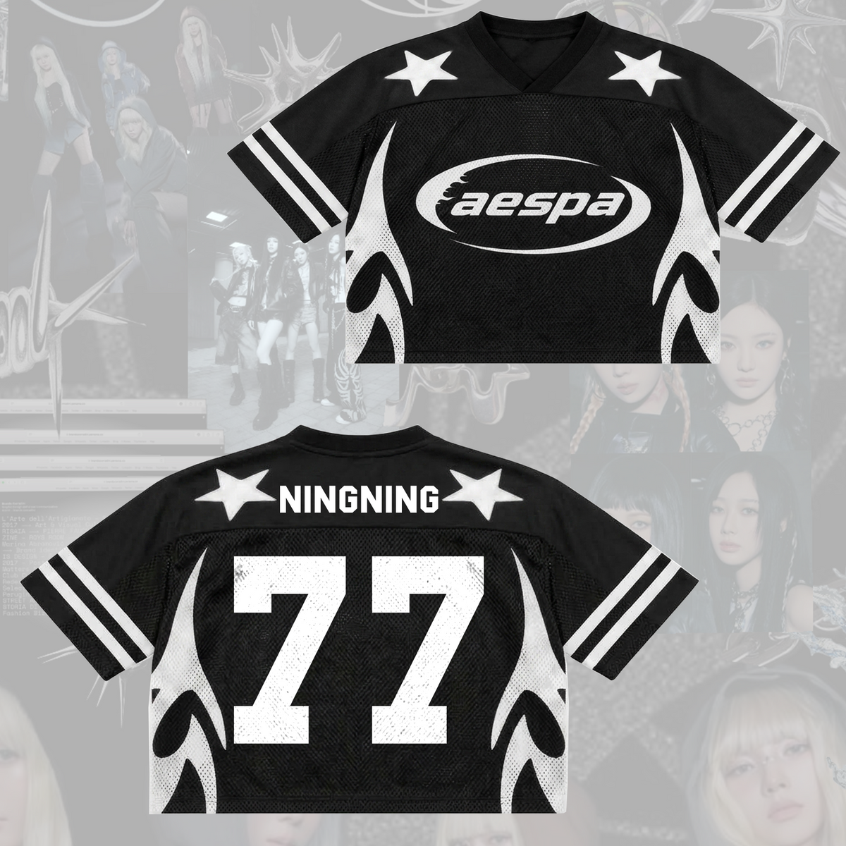 Flame Aespa Synk Complexity 2026 Tour Jersey Gift For Fans
