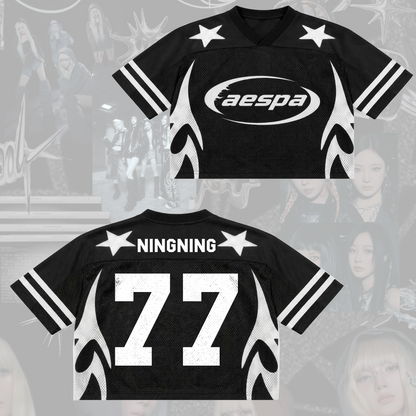Flame Aespa Synk Complexity 2026 Tour Jersey Gift For Fans
