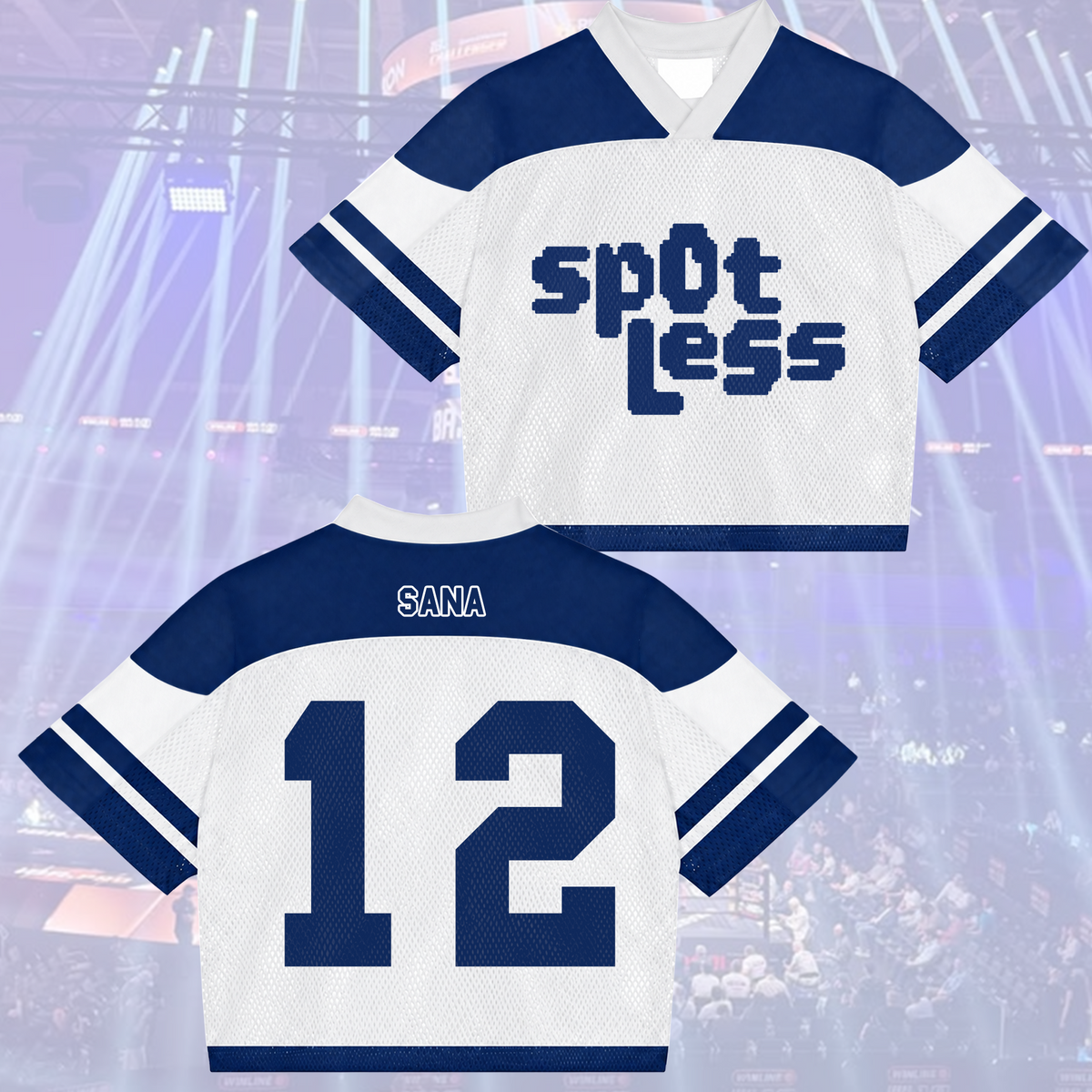 Twice This Is For North America World Tour Nordamerika Mixed-Mesh-Trikot
